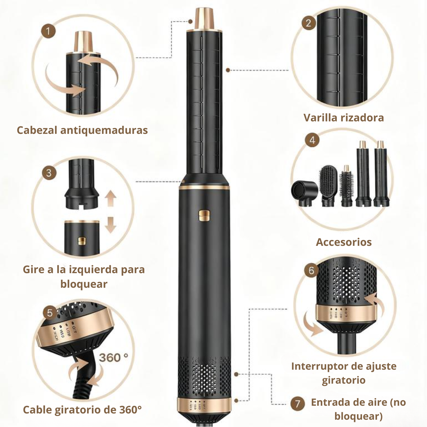 Air Styler 5 en 1